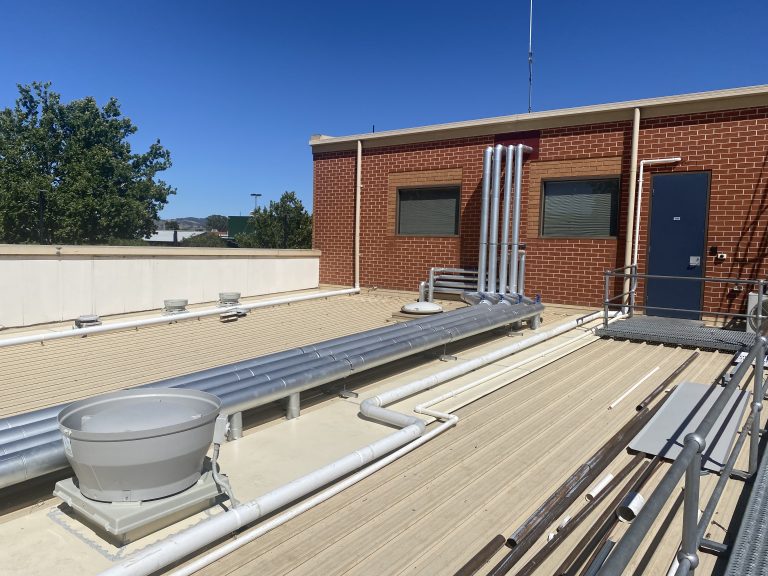 Wodonga Police Station, Wodonga, VIC, mechanical insulation and cladding